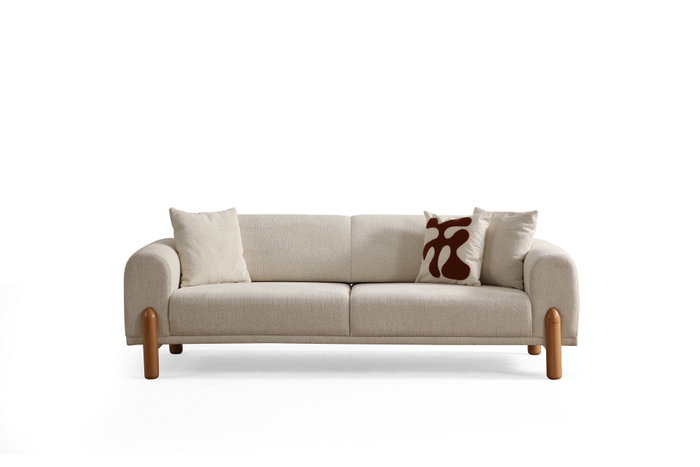Atelier Del Sofa Lyke 3 Seater - Crema